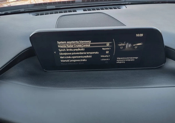 Mazda 3 cena 92250 przebieg: 34500, rok produkcji 2020 z Warszawa małe 379
